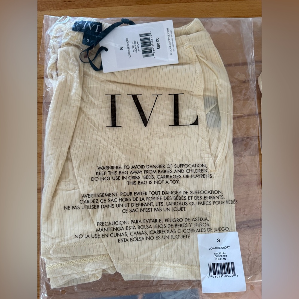 IVL Collective womens V-Neck Cami and Short Set, Yellow - Picture 5 of 5